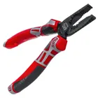 Пассатижи NWS 165мм CombiMax, покрытие TitanFinish, рукоятки SoftGripp 3K
