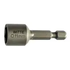 Бита WITTE Industrie головка магнит. шестигран. SW11, 45мм