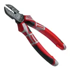 Бокорезы электрика NWS (3 в 1) 190мм, покрытие TitanFinish, рукоятки SoftGripp 3K