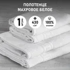 Полотенце махровое Отельное 30х30см 430г/м2 с бордюром