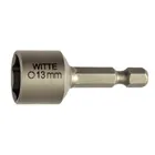 Бита WITTE Industrie головка магнит. шестигран. SW13, 45мм