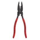 Пассатижи NWS 225мм CombiMax, покрытие TitanFinish, обливные рукоятки