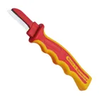 Нож для снятия изоляции NWS VDE 1000В 50х205мм, рукоятка SoftGripp