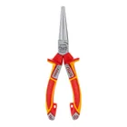 Круглогубцы диэлектр. NWS 1000В VDE 160мм, покрытие Crom, рукоятки SoftGripp 3K