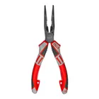 Длинногубцы загнутые NWS 170мм, покрытие TitanFinish, рукоятки SoftGripp 3K