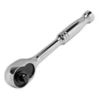 Ключ-трещотка 1/4", CrV, 120 зубьев, цельнометаллический, хром Gross Ключ-трещотка 1/4", CrV, 120 зубьев, цельнометаллический, хром Gross