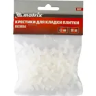Крестики, 4.0 мм, для кладки плитки, 100 шт Matrix