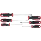 Набор отверток, сталь S2, двухкомпонентные рукоятки, 6 шт Matrix Professional