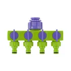 Разветвитель четырехканальный 1/2-3/4, регулируемый Palisad