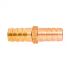 Соединитель для шланга 1/2", латунный Palisad