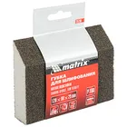 Губка для шлифования, 120 х 90 х 25 мм, трапеция, мягкая, P 100 Matrix Губка для шлифования, 120 х 90 х 25 мм, трапеция, мягкая, P 100 Matrix