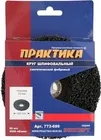 Круг фибровый торцевой ПРАКТИКА синтетический 180 x 22,2 мм шлифовальный для УШМ Круг фибровый торцевой ПРАКТИКА синтетический 180 x 22,2 мм шлифовальный для УШМ