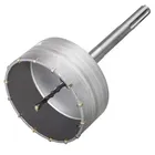 Коронка твердосплавная ПРАКТИКА SDS-Max ударная 125 мм (1шт.) клипса Коронка твердосплавная ПРАКТИКА SDS-Max ударная 125 мм (1шт.) клипса